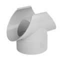 Rain Harvesting Easy Tee Junction 100mm x 100mm UPVC Durable Design - SuperSaverAU - view 3