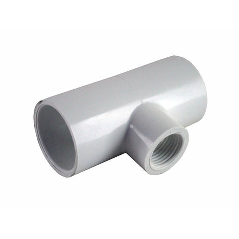 Holman PVC Faucet Tee - 20mm x 1/2 Inch - Solvent Weld - Durable - SuperSaverAU - view 1
