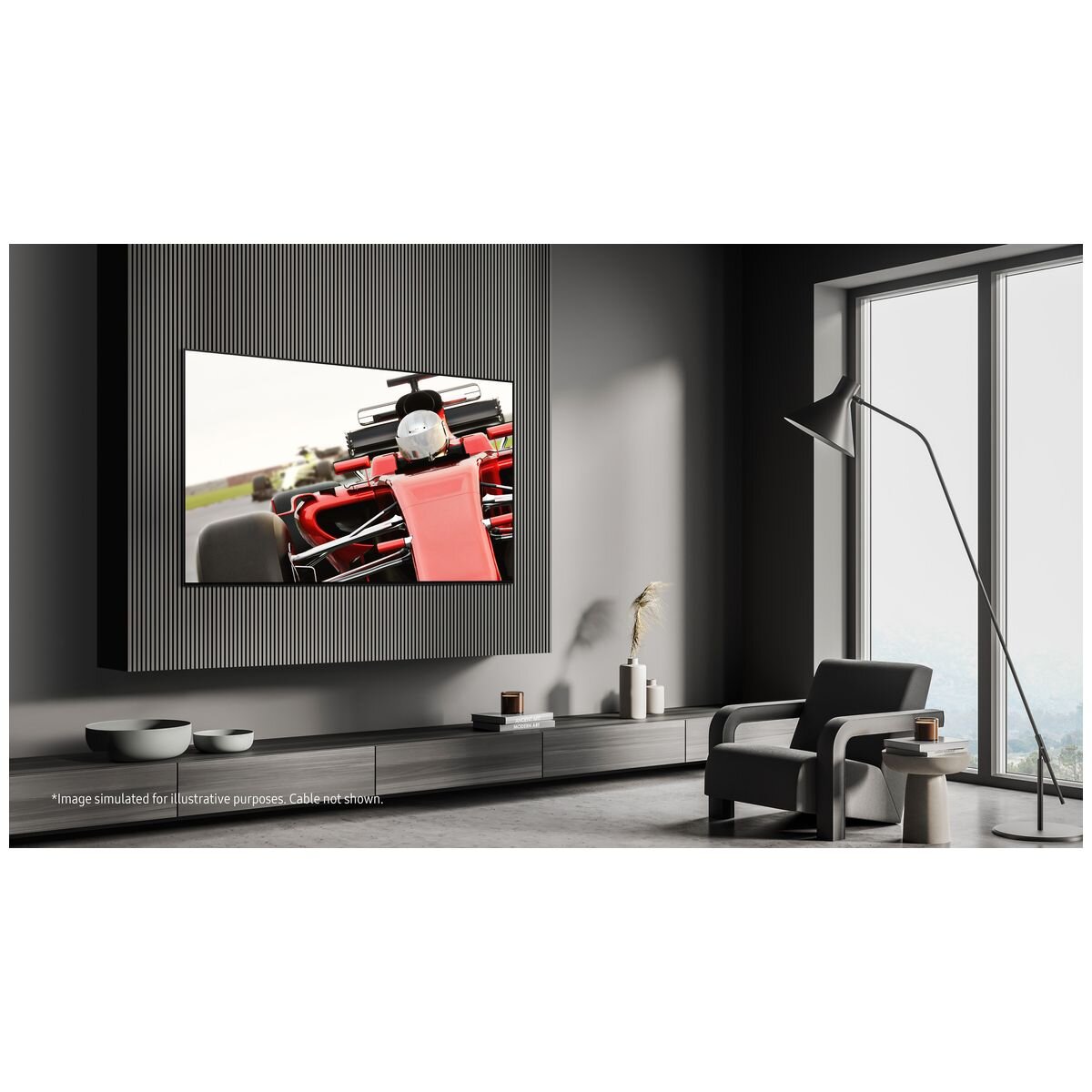 Samsung 83 Inch S90D OLED 4K Smart TV - Dolby Atmos, HDR OLED+, Self Emitting Pixels - QA83S90DAEXXY