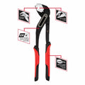 Trojan 300mm Multigrip Plier - Red and Black - Chrome Vanadium Steel - SuperSaverAU - view 3