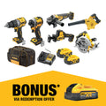 DeWALT 18V XR Brushless Cordless 6 Piece 5.0Ah Combo Kit DCZ601P2-XE