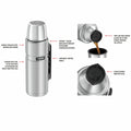 Thermos Stainless King Vacuum Insulated Flask 1.2L - Stainless Steel - SuperSaverAU - view 5