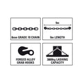 Gorilla 8mm Load Restraint Chain 9m Alloy 3800kg Capacity - SuperSaverAU - view 2