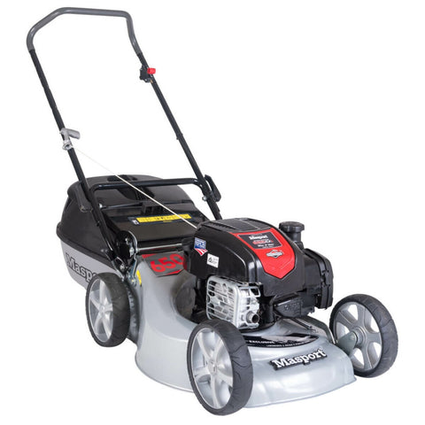 Masport 650 ST Mow N Stow S19 485mm heavy duty steel chassis lawn mower - 150cc Briggs & Stratton - 565833