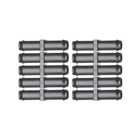 Pope 13mm Barbed Joiner 10 Pack Polypropylene UV Stabilised Flow - SuperSaverAU - view 1