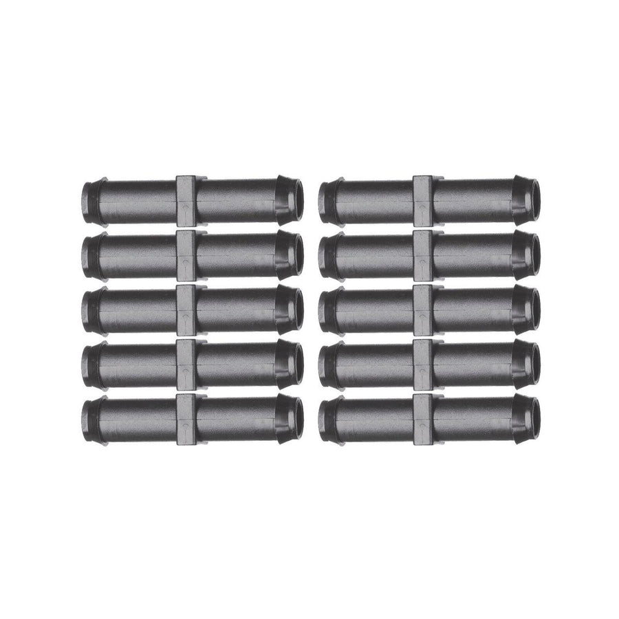 Pope 13mm Barbed Joiner 10 Pack Polypropylene UV Stabilised Flow - SuperSaverAU - view 1