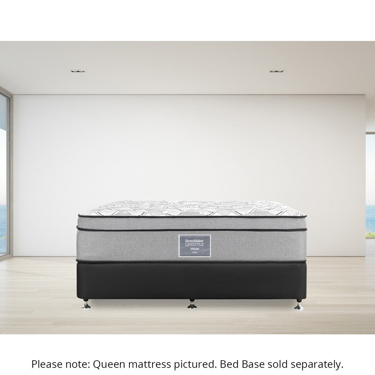 SleepMaker Dream King Mattress - Plush Feel, Full Width Pocket, Cloud Top - L98048GM