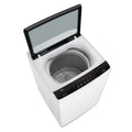TCL 8kg Top Load Washing Machine - White, Direct Drive Motor, Soft-Close Glass Lid, Fuzzy Logic - F708TLW