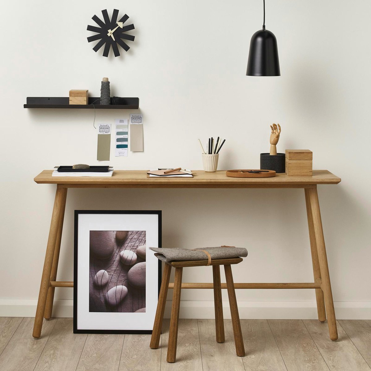 Porter S Aquasatin Washable Paint 1L 110mm x 132mm Popcorn - Durable Satin Finish - SuperSaverAU - view 3