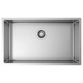 Artinox Radius 74 XL Single Bowl Sink - Stainless Steel, 250mm High, 780mm Wide, Overflow - ARTRAD7440XL