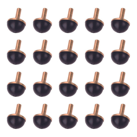 Kinetic 12mm Dome Brass Tap Valve - 20 Pack - Leak-Free Connections - SuperSaverAU - view 1