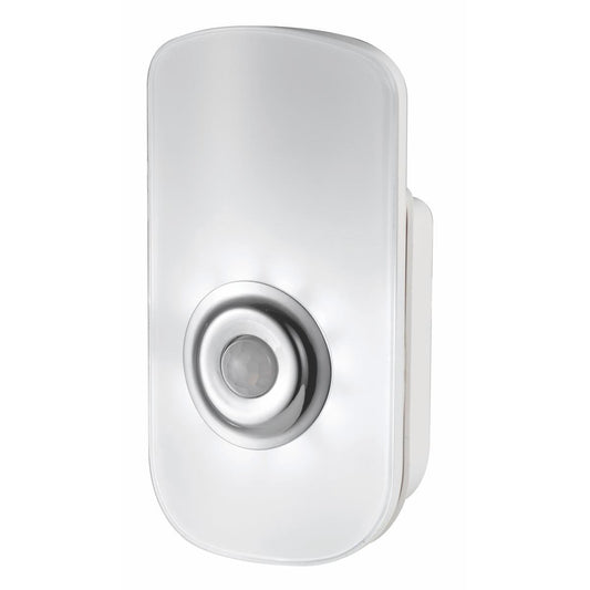 Click Nightguard Mini Rechargeable Nightlight - 40 Lumen - White - 58mm x 111mm x 69mm