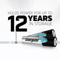 Energizer Max Plus AAA Alkaline Batteries 1.5V Long Lasting 12 Pack