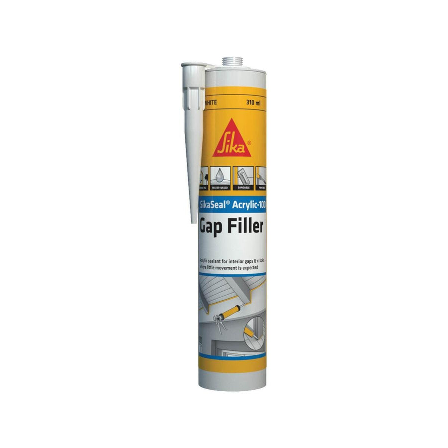 Sika Sikaseal Acrylic - 310ml - Acrylic - Paintable Interior Use - SuperSaverAU - view 1