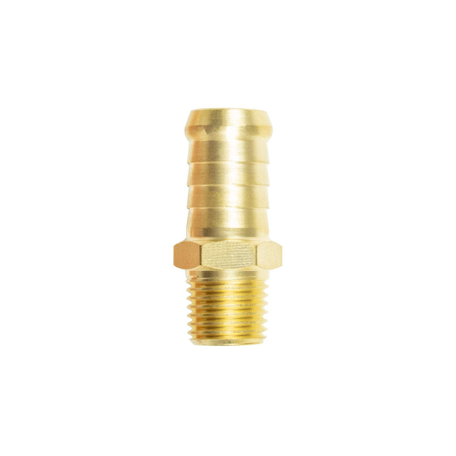 Jflex Brass Tailpiece 1/2" x 1/4" BSP Male - Durable Hose Connector - SuperSaverAU - view 1