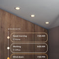 LIFX 800lm 90mm Multi Colour Dimmable Downlight IP65 - 2 Pack HB2MTDCWAU