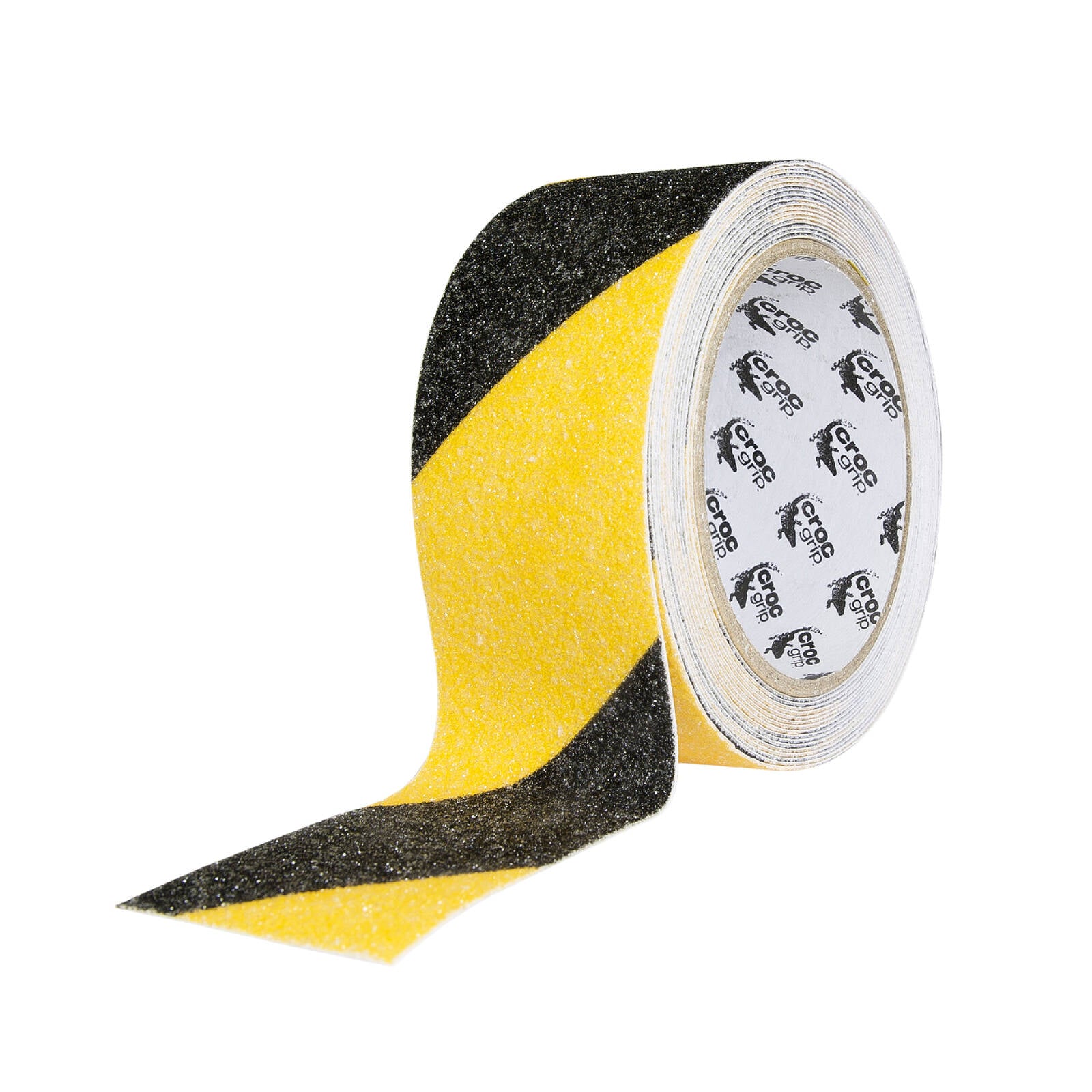 Croc Grip 5m x 50mm Anti-Slip Tape, Yellow & Black High-Visibility