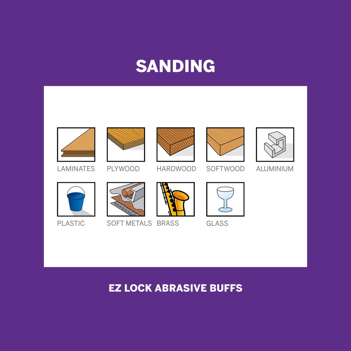 Dremel Finishing Abrasive Buffs - 180 280 Grit - Aluminium Oxide - 2 Pack - SuperSaverAU - view 4