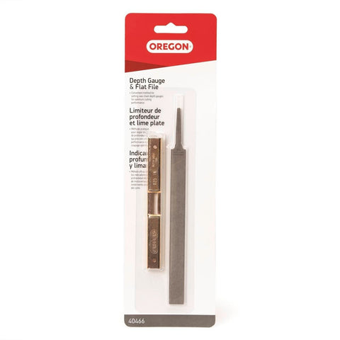 Oregon Chainsaw Accessory - 0.025" - Silver - Depth Gauge Tool - SuperSaverAU - view 1