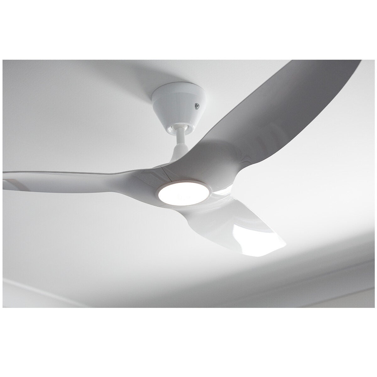 Big Ass Fans Haiku L 52 Inch White Ceiling Fan - 1291mm Drop Tube, 7 Speeds - HAIKULW521291MMLED