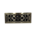 Accord Antique Brass Victorian Floor Vent 10 x 30cm Metal Adjustable - SuperSaverAU - view 1