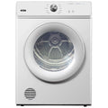 Mykin 8kg Vented Dryer - 12 Drying Programs, Reverse Tumble, Wall Mountable, White - MVD28W