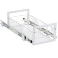 L.T. Williams Pull Out Wire Basket 29.5cm - White - 25kg Capacity - Full Extension Runners - 9705