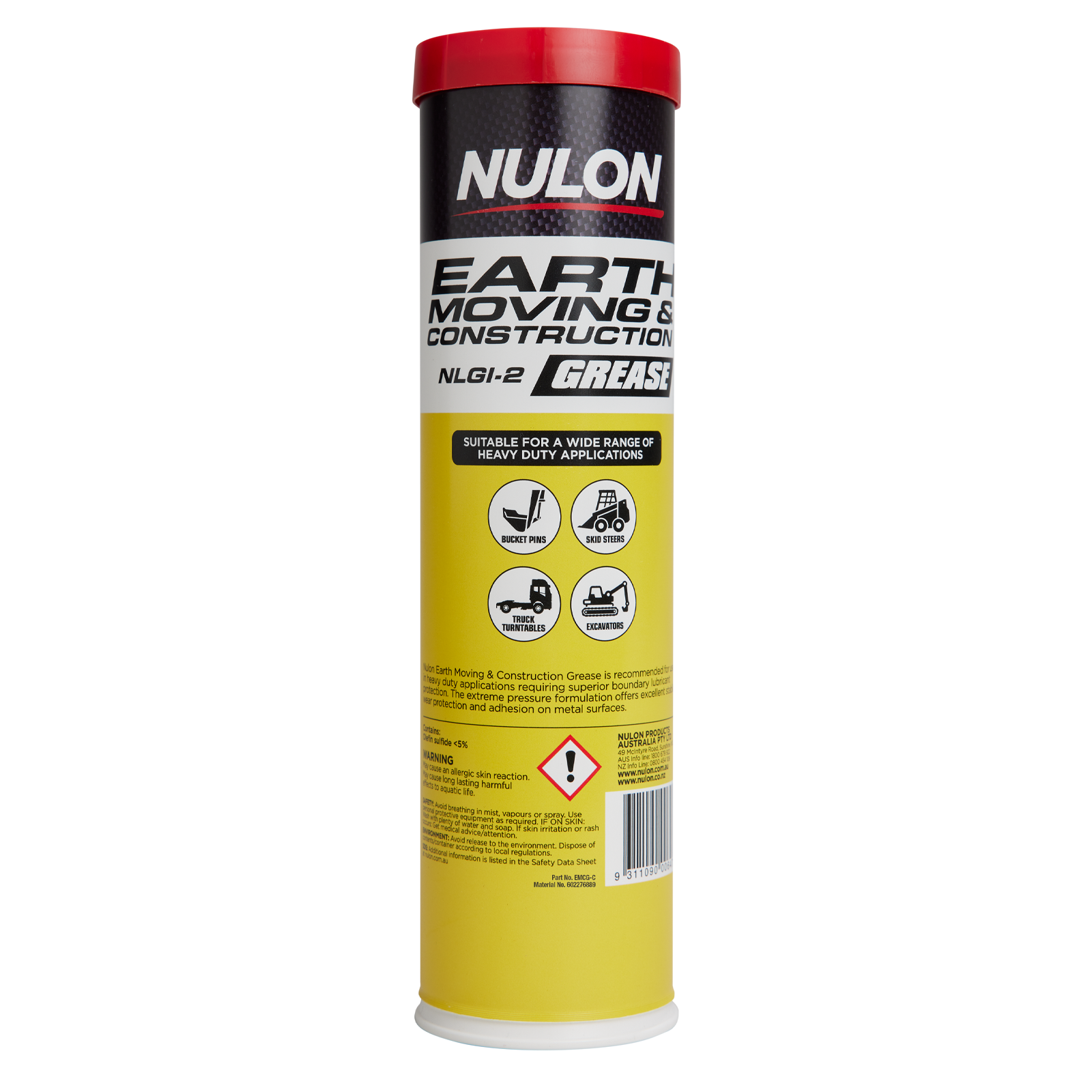 Nulon Earth Moving & Construction Grease 450g
