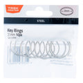 Taskmaster Key Ring 25mm Steel 10 Pack Weather Resistant Organiser - SuperSaverAU - view 1