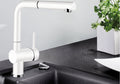 Blanco Kitchen Mixer with Pull-Out Tap - White Silgranit Finish - High Clearance Outlet - LINUSSW