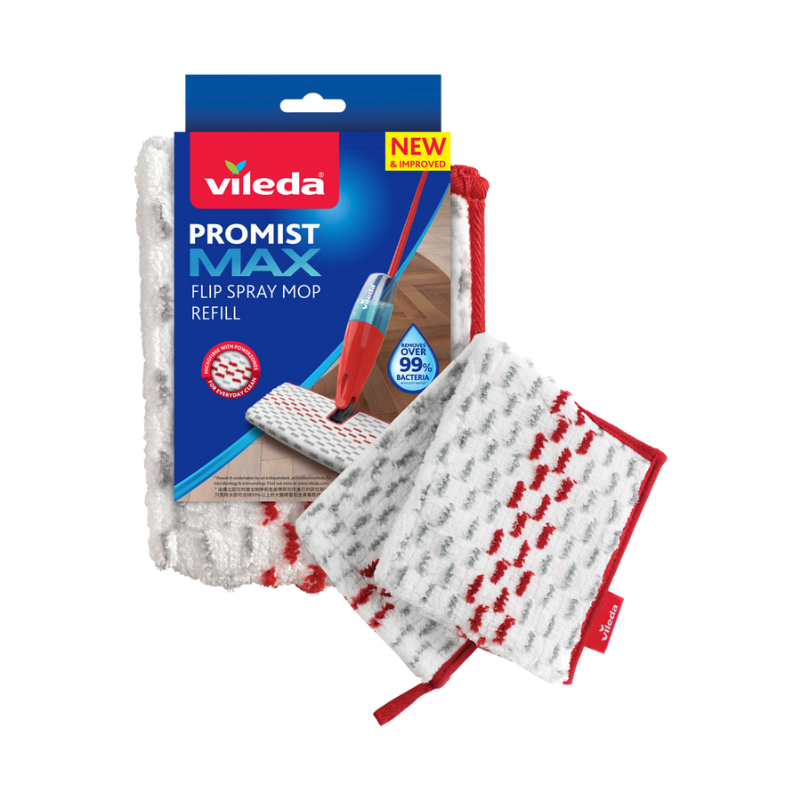 Vileda ProMist Max Refill - 400mm - Microfibre - Stubborn Dirt Removal - SuperSaverAU - view 1