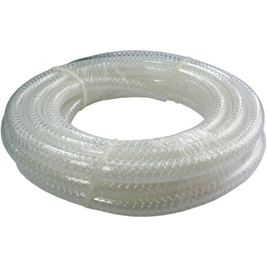 Kinetic 13mm x 5m Clear PVC Food Grade Reinforced Multi-Purpose Pressure Hose