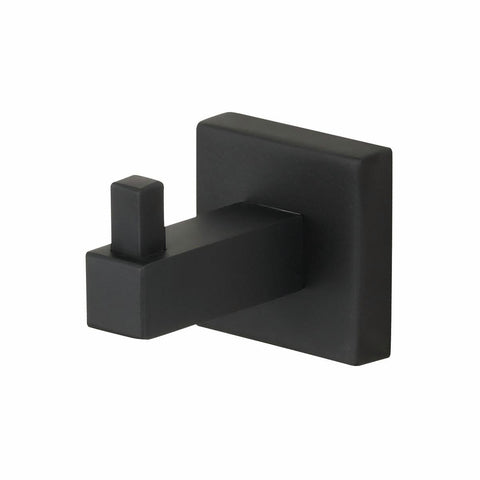 Mondella Matte Black Rococo Robe Hook - 44mm x 44mm x 60mm - Zinc - SuperSaverAU - view 1
