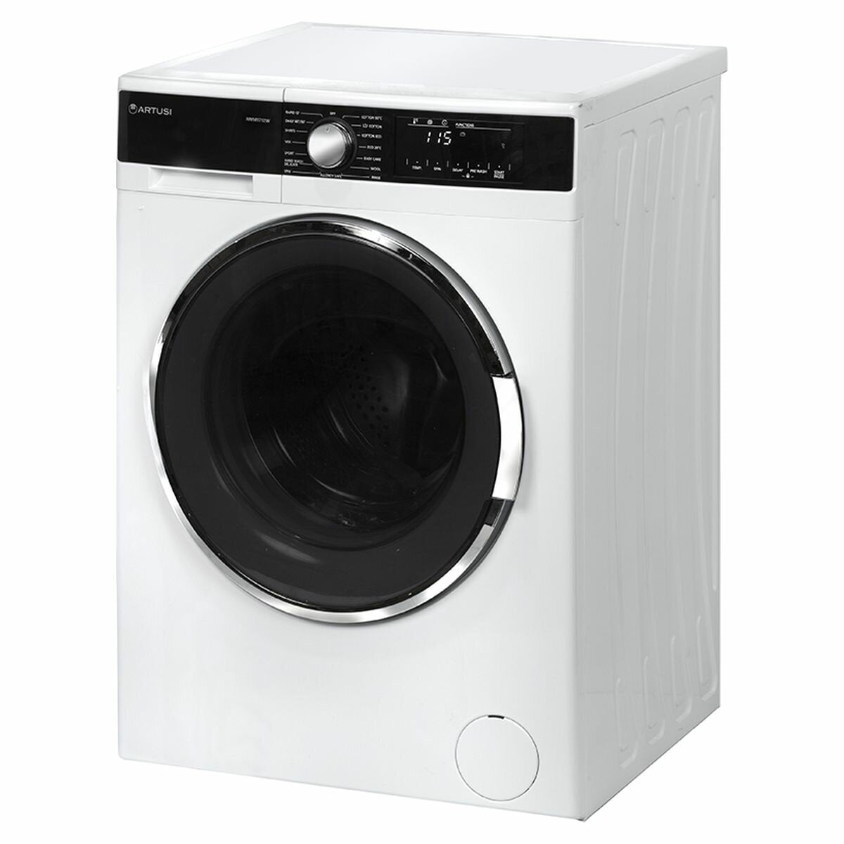 Artusi 7kg Front Load Washing Machine - White, Allergy Program, Eco Wash, Delay Start - AWM1712W