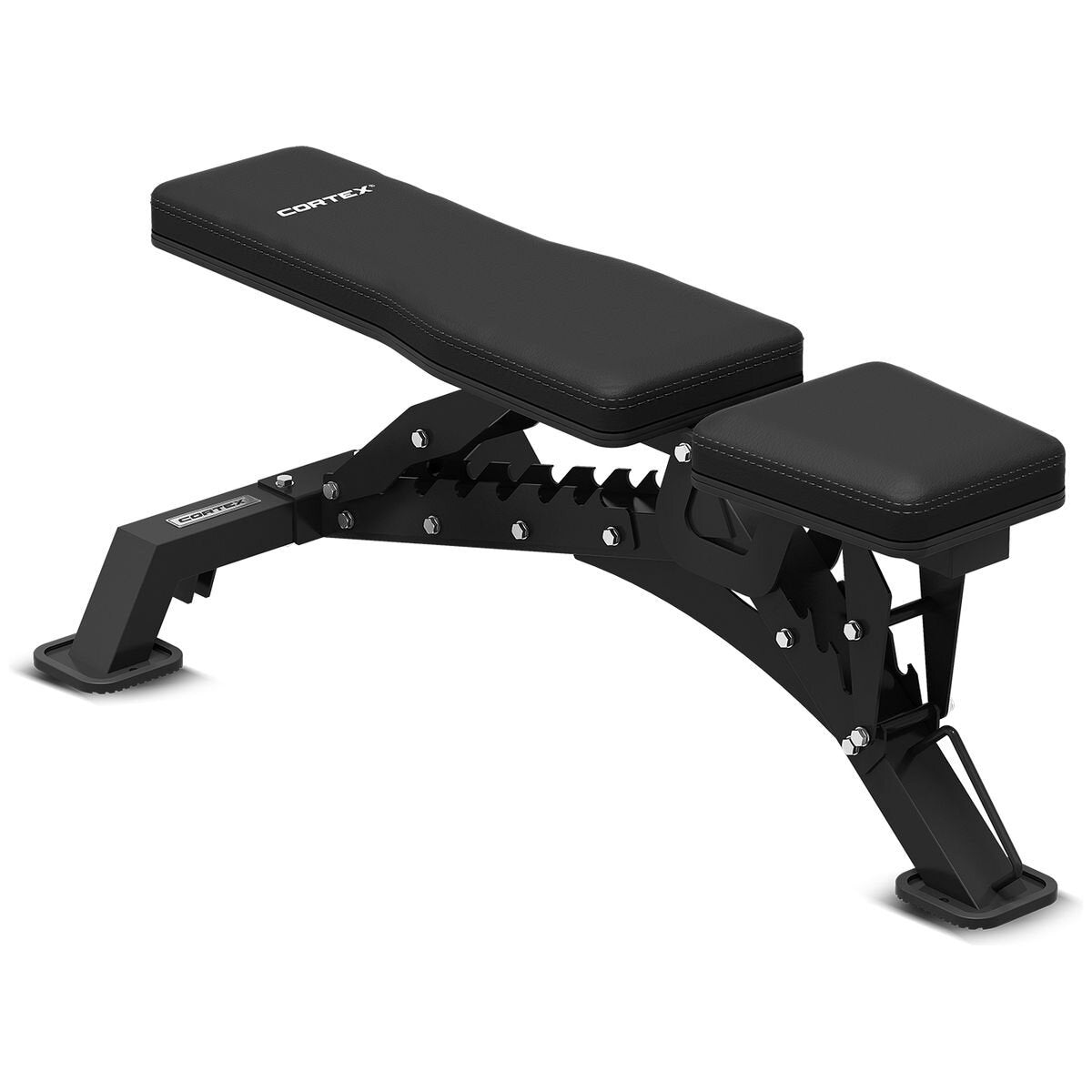 Cortex Adjustable Exercise Bench - Black Finish, 31kg Weight, 1 Year Warranty - CSBN-BN9