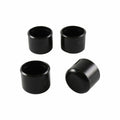 Surface Gard 16mm Black Round Plastic Chair Tips 4 Pack - Floor Protection - SuperSaverAU - view 1
