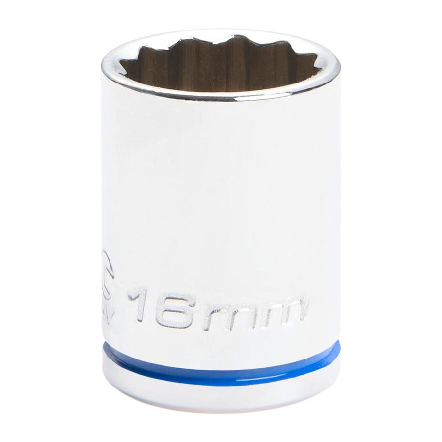 Kincrome 16mm 3/8 Drive Socket - Chrome Vanadium Steel - Rust Resistant - SuperSaverAU - view 1