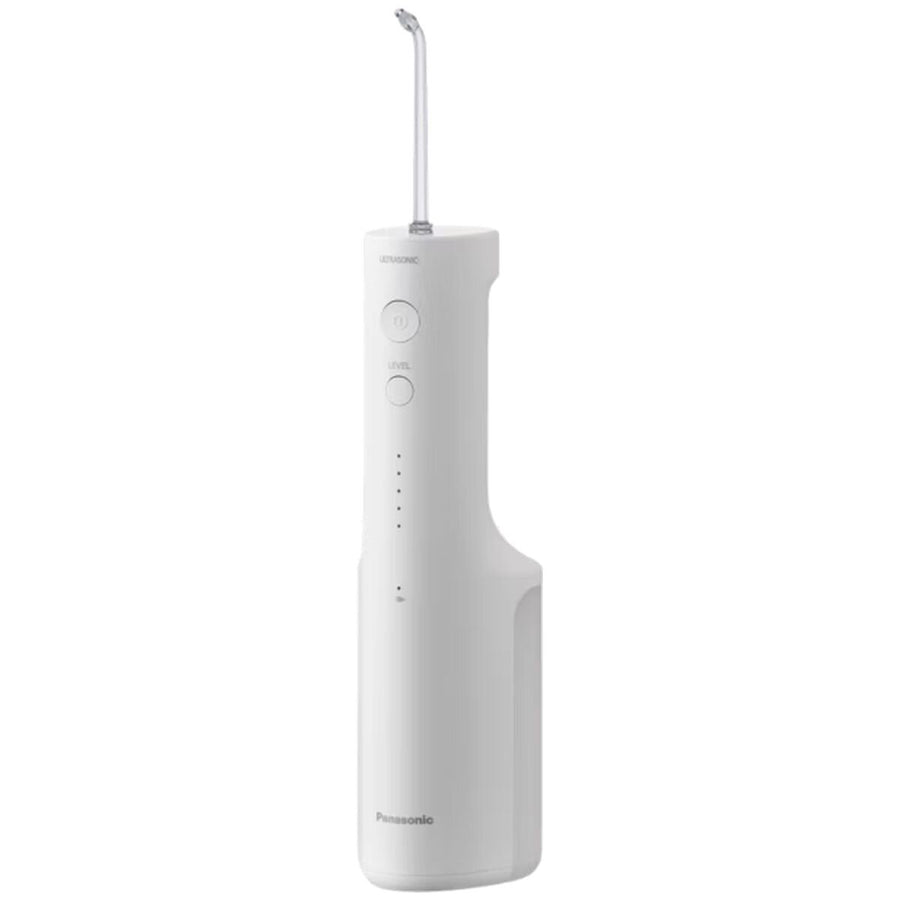 Panasonic Ultrasonic Cordless Water Flosser - Five Pressure Levels, 200ml Tank, IPX7 - EW-DJ66-W341