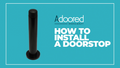 Adoored Door Stop - 110mm - Steel - Modern Design - SuperSaverAU - view 4