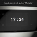 Bertazzoni 60cm Modern Series Pyrolytic Built-In Oven - Carbonio Black, 76L, TFT Touchscreen - F6011MODPTN-23