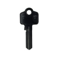 Ehi wo2 Black Blank Key - 53mm x 25mm - Reliable Key Blank for Locking Systems - SuperSaverAU - view 2