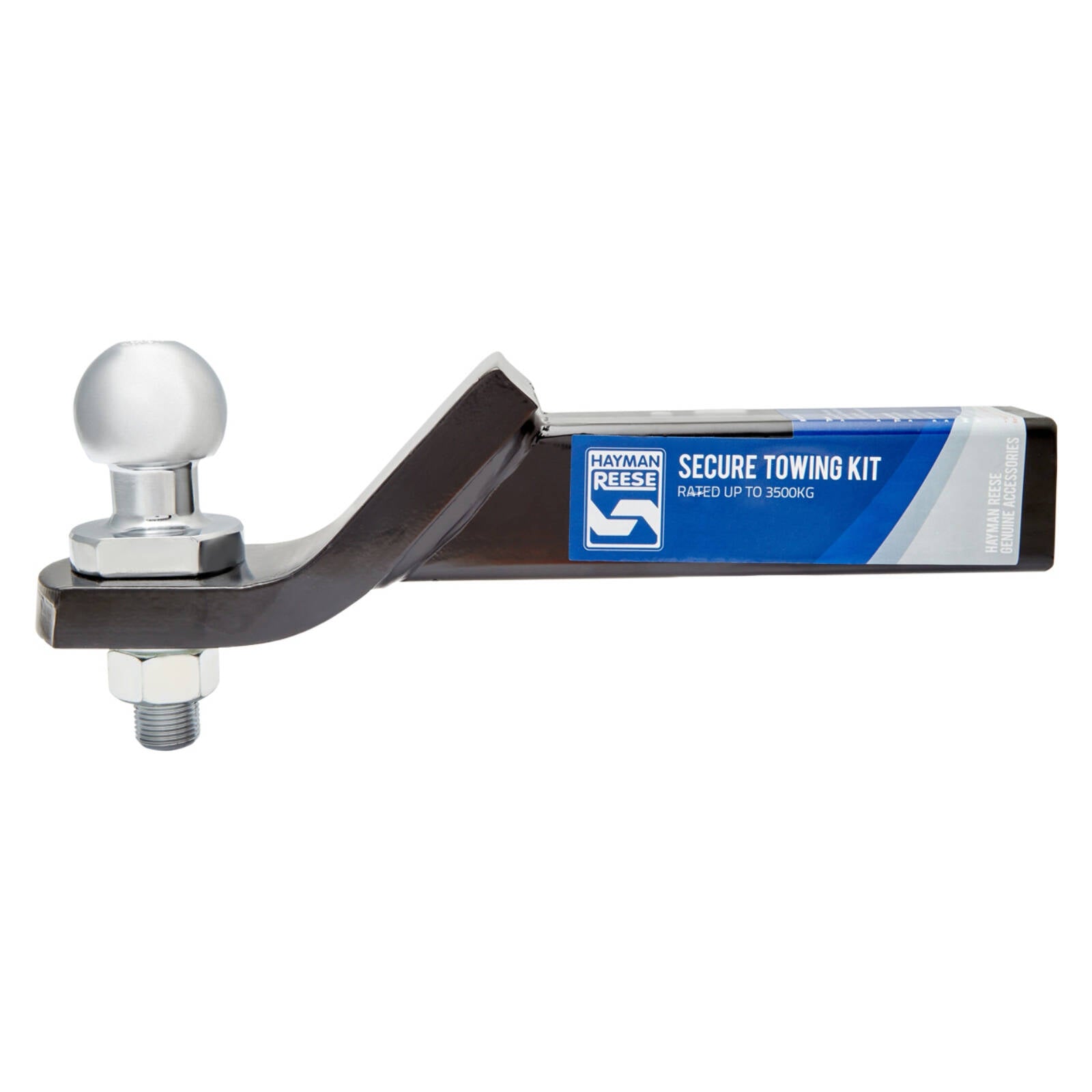 Hayman Reese 50mm Tow Ball Mount Security Kit 3500kg with Lockable Hitch Pin