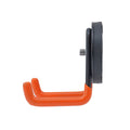 Everhang Magnetic Utility J Hook - 10kg Pull Force - PVC - Orange/Black - Easy Installation - SuperSaverAU - view 2