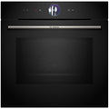 Bosch 60cm Series 8 Pyrolytic Oven with Microwave - 67L Black - Air Fry and Home Connect - HMG7761B1A