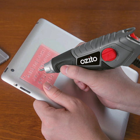 Ozito 15W Electric Engraver EGR-2050, 6000 RPM, 5 Position Stroke, 240V