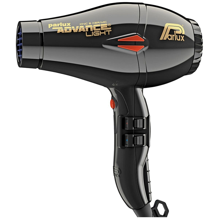 Parlux Advance Light Ionic and Ceramic Hair Dryer 2200W - Black - Lightweight 460g - 150086
