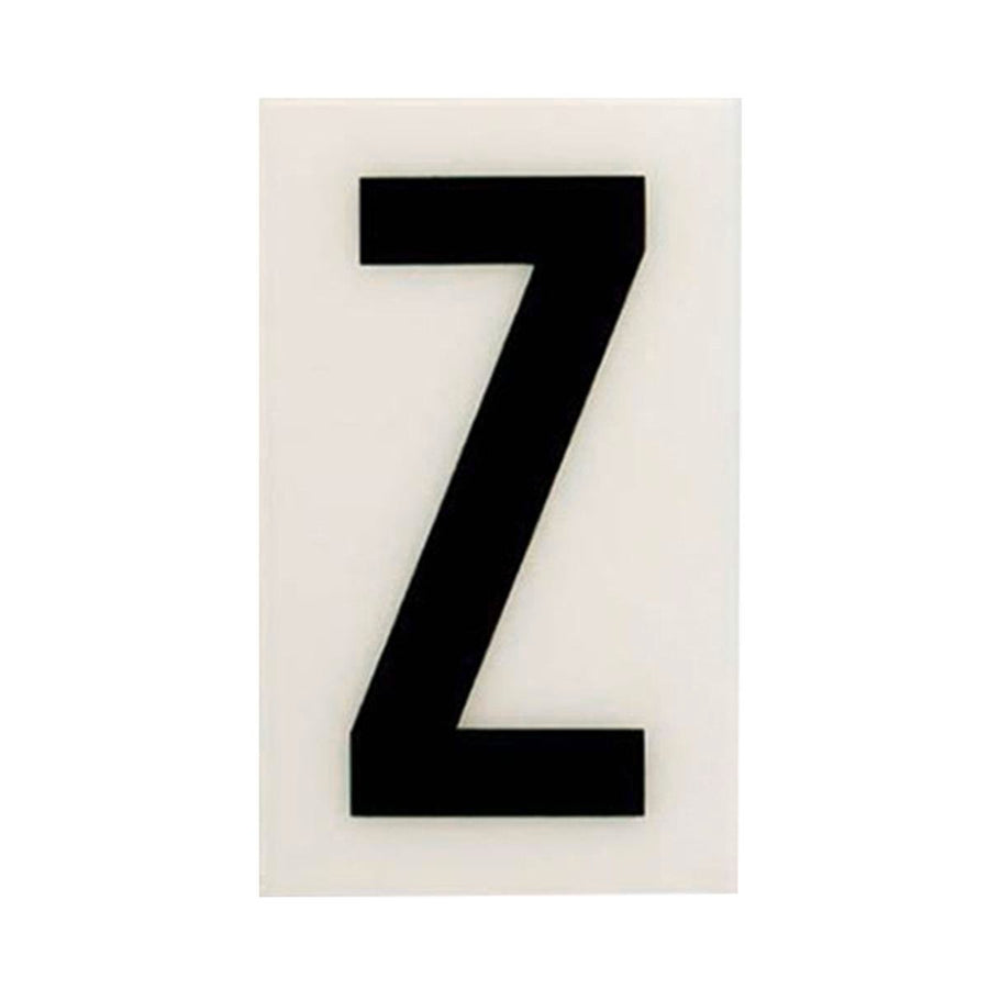 Sandleford 60mm White Self Adhesive House Letter Z - Durable Polycarbonate - SuperSaverAU - view 1