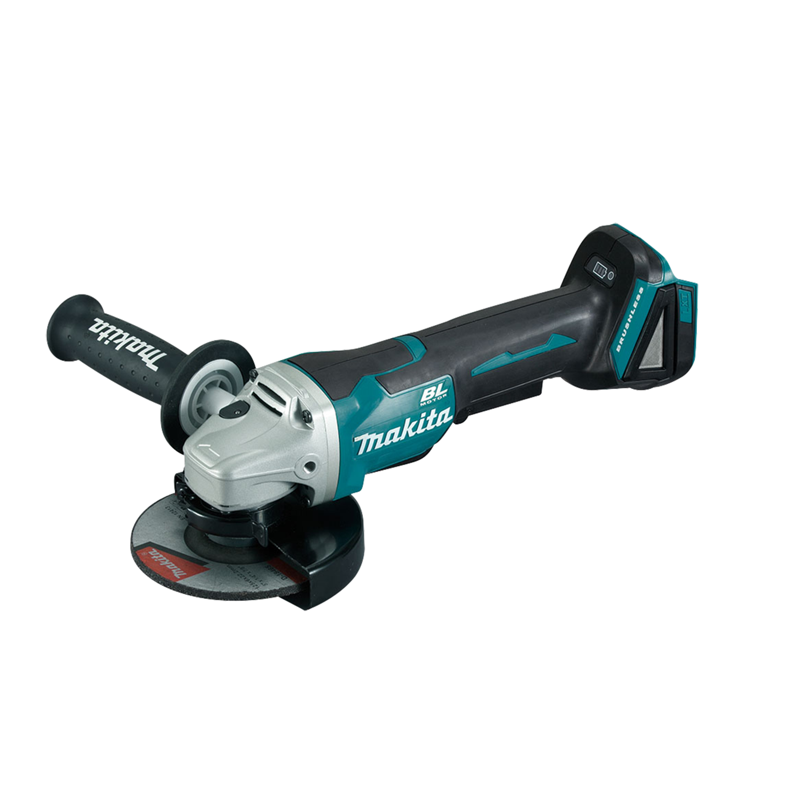 Makita 18V LXT Brushless 125mm Paddle Switch Angle Grinder DGA508Z - Skin Only, 8500rpm