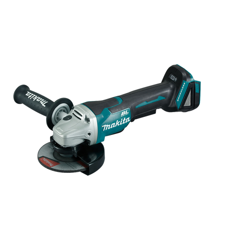 Makita 18V Brushless Angle Grinder DGA508Z - 125mm - Teal/Black - Safety Features - SuperSaverAU - view 1