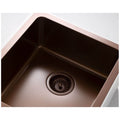 Titan Medium Single Bowl Sink - Aged Brass Finish, Top Mount, Undermount or Flush Mount - TSAB40